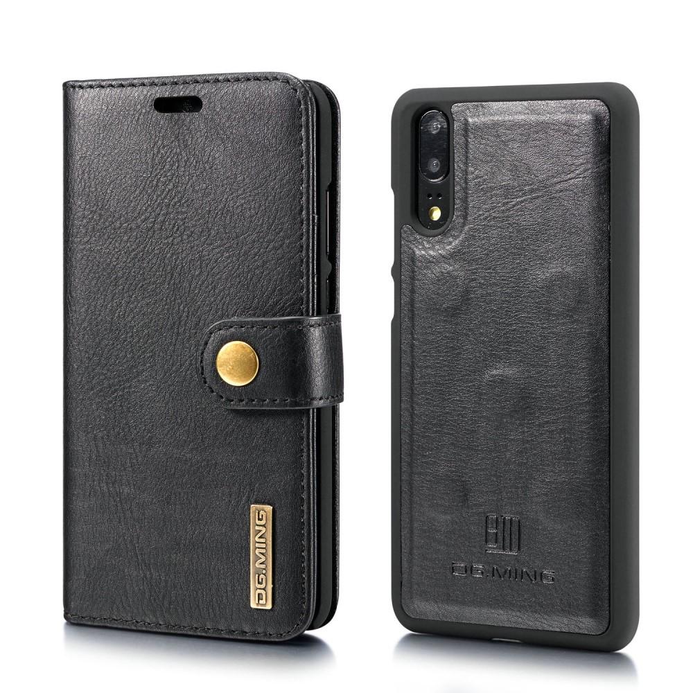 Étui portefeuille Magnet Wallet Huawei P20, Noir