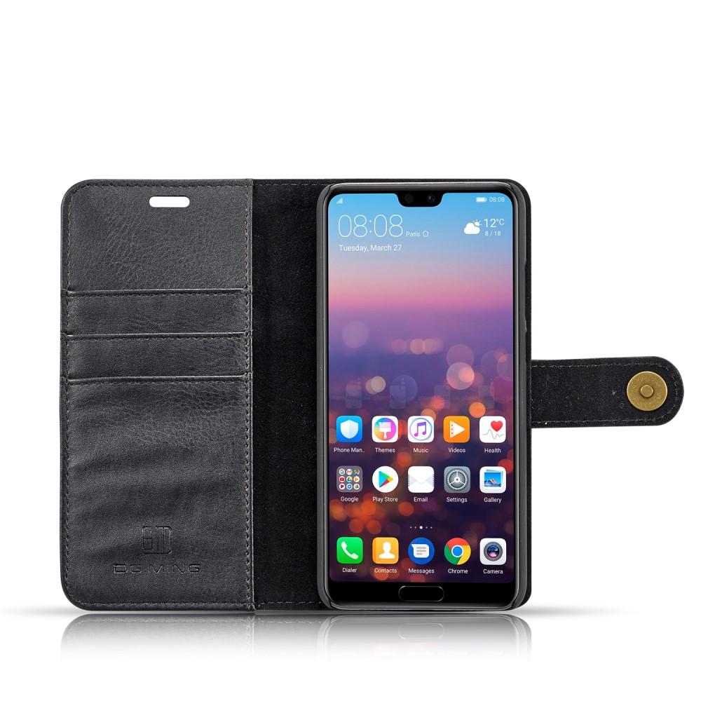 Étui portefeuille Magnet Wallet Huawei P20, Noir