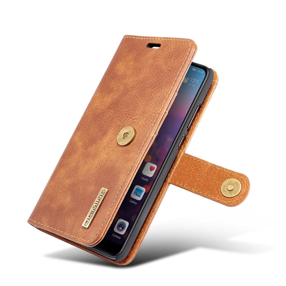 Étui portefeuille Magnet Wallet Huawei P20 Cognac