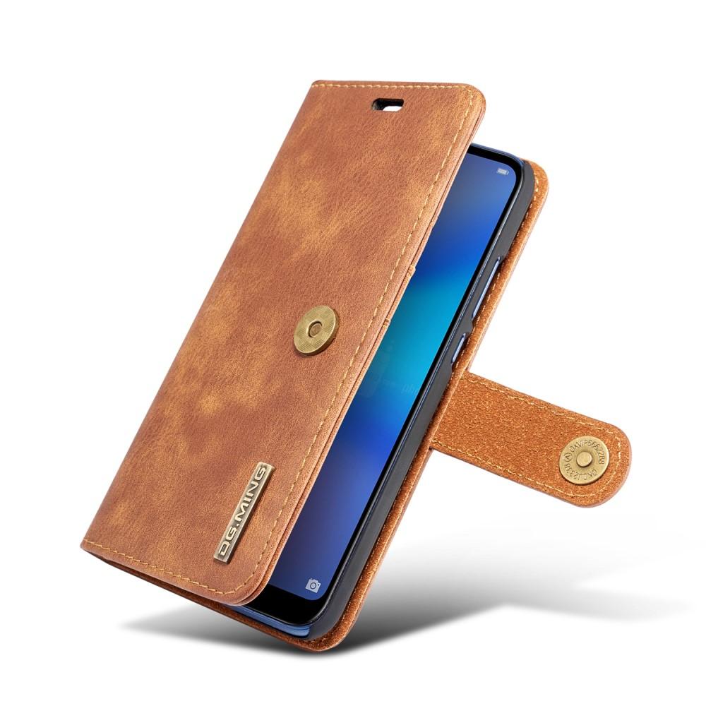 Étui portefeuille Magnet Wallet Huawei P20 Lite Cognac