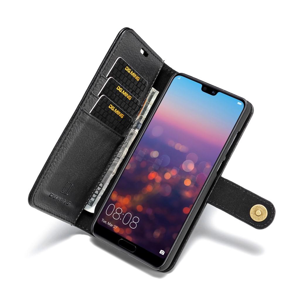 Étui portefeuille Magnet Wallet Huawei P20 Pro, Black
