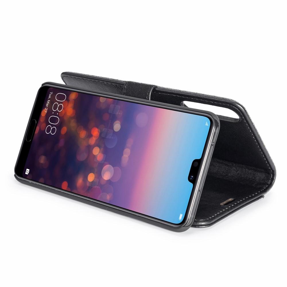 Étui portefeuille Magnet Wallet Huawei P20 Pro, Black