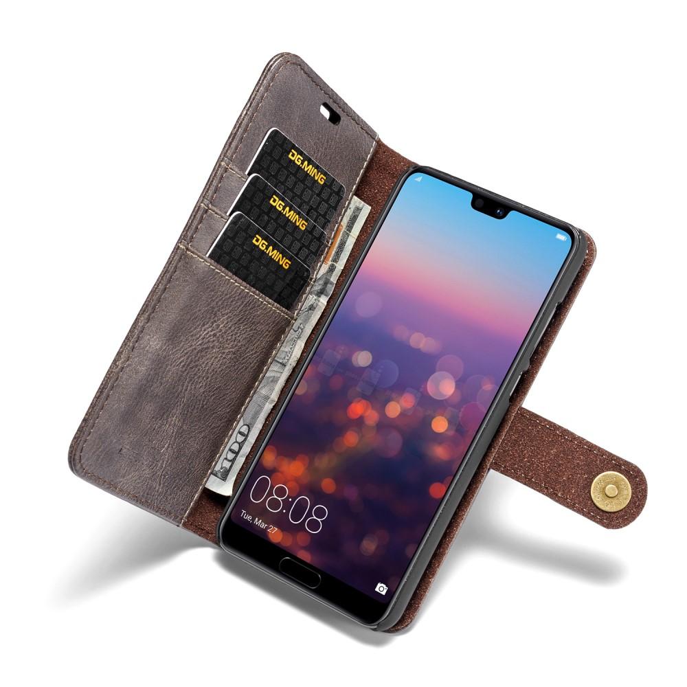 Étui portefeuille Magnet Wallet Huawei P20 Pro, Brown