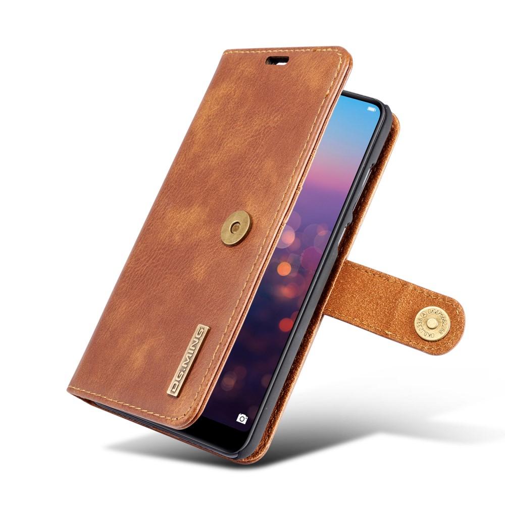 Étui portefeuille Magnet Wallet Huawei P20 Pro, Cognac