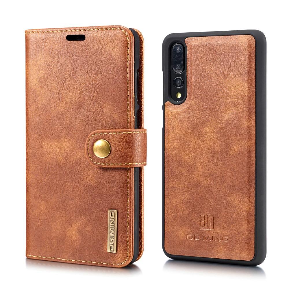 Étui portefeuille Magnet Wallet Huawei P20 Pro, Cognac