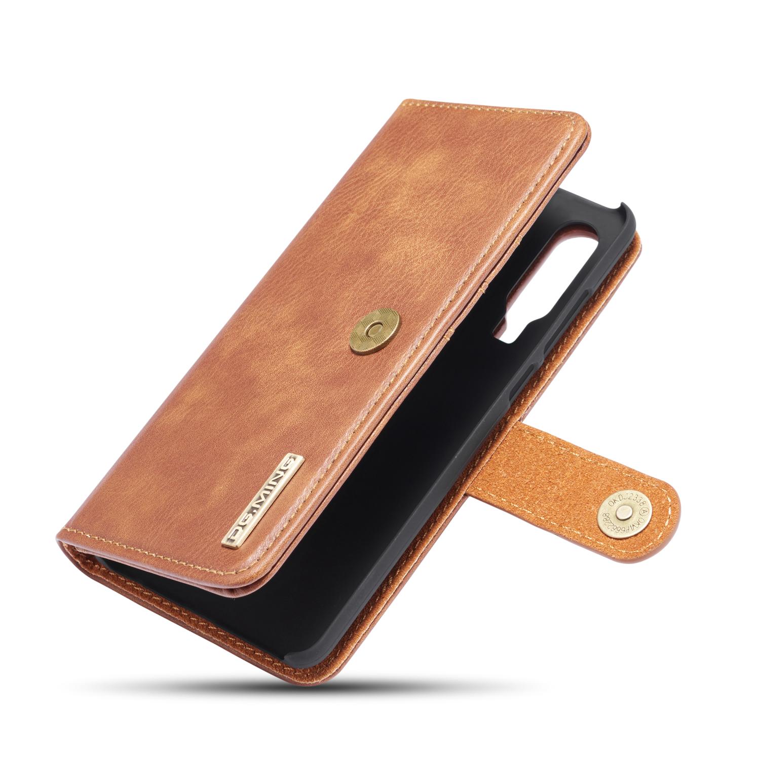 Étui portefeuille Magnet Wallet Huawei P30 Cognac