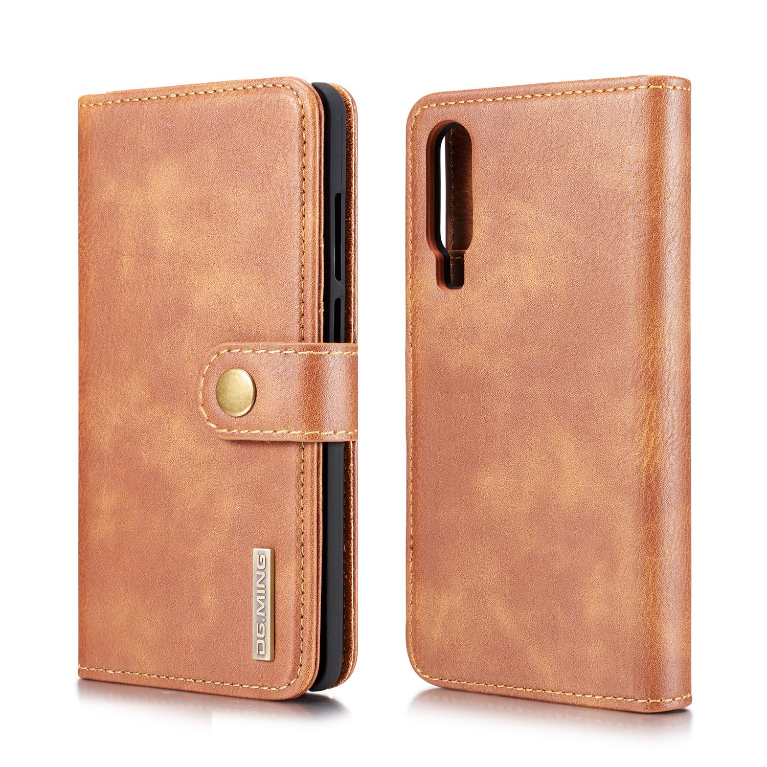 Étui portefeuille Magnet Wallet Huawei P30, Cognac
