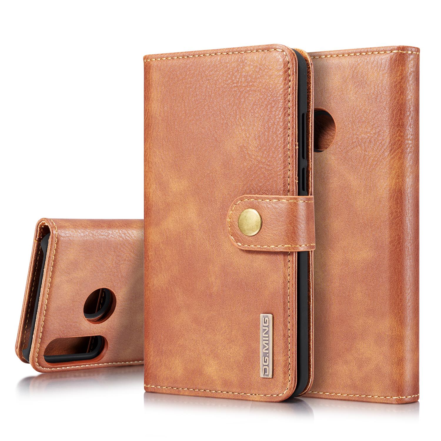 Étui portefeuille Magnet Wallet Huawei P30 Lite Cognac