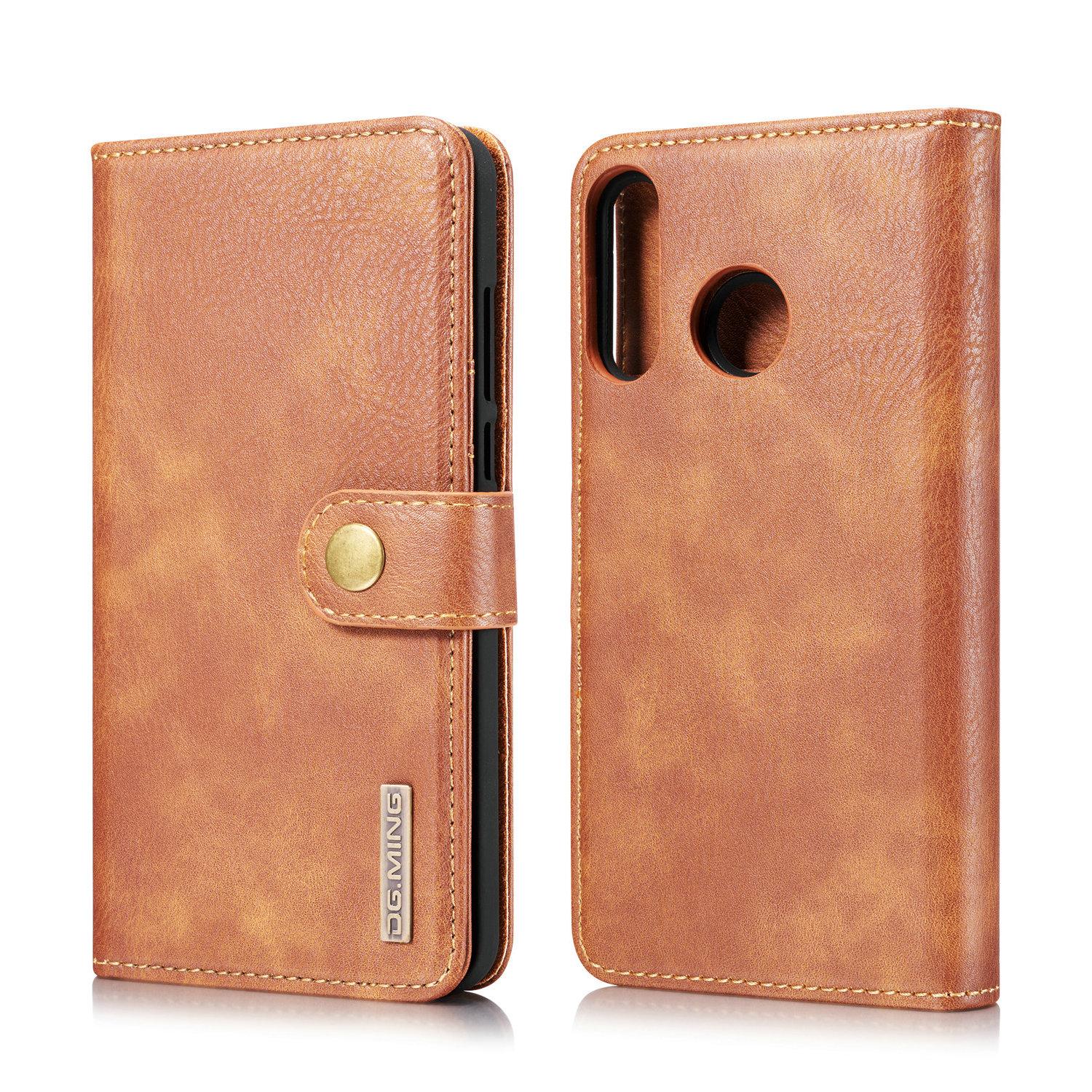 Étui portefeuille Magnet Wallet Huawei P30 Lite, Cognac