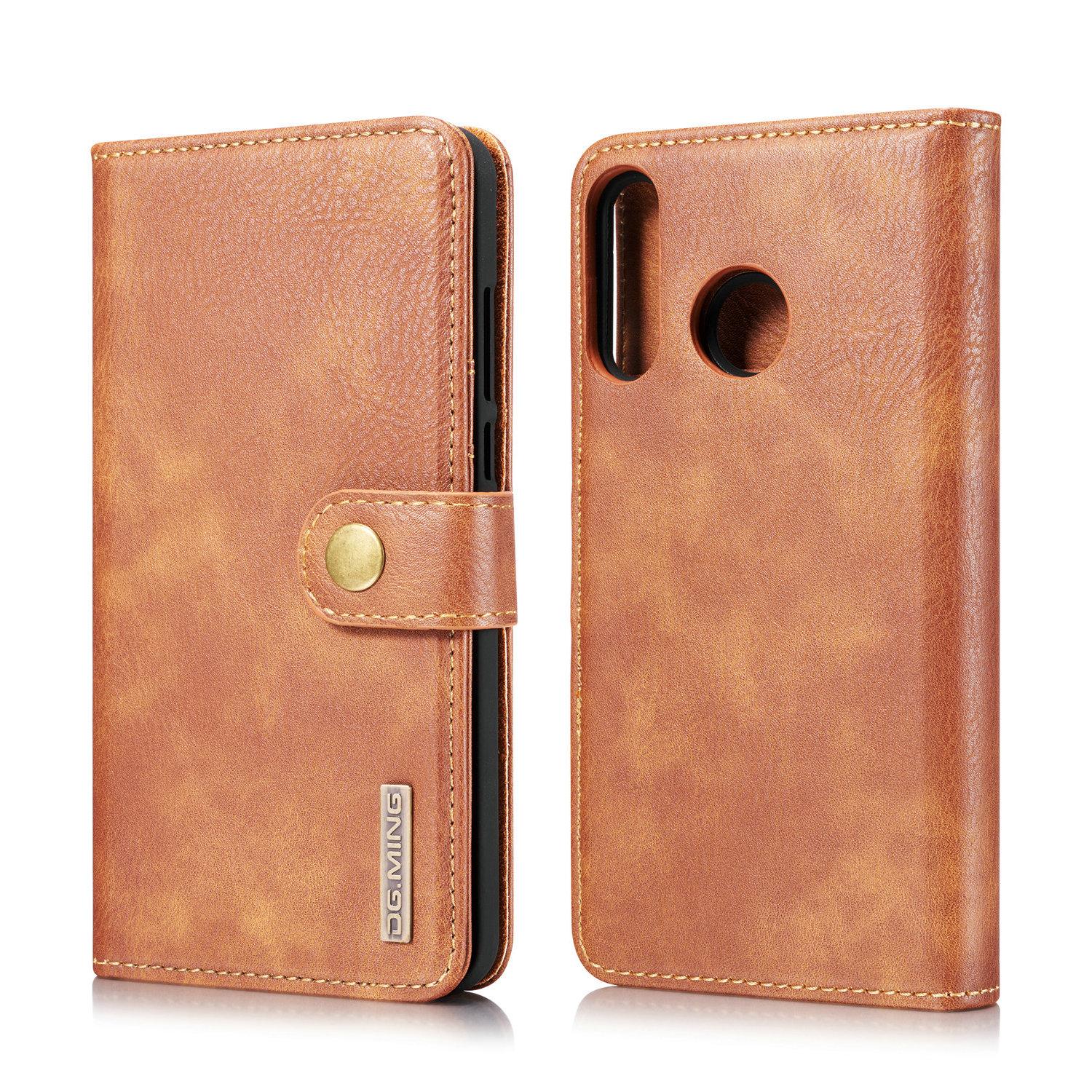 Étui portefeuille Magnet Wallet Huawei P30 Lite Cognac