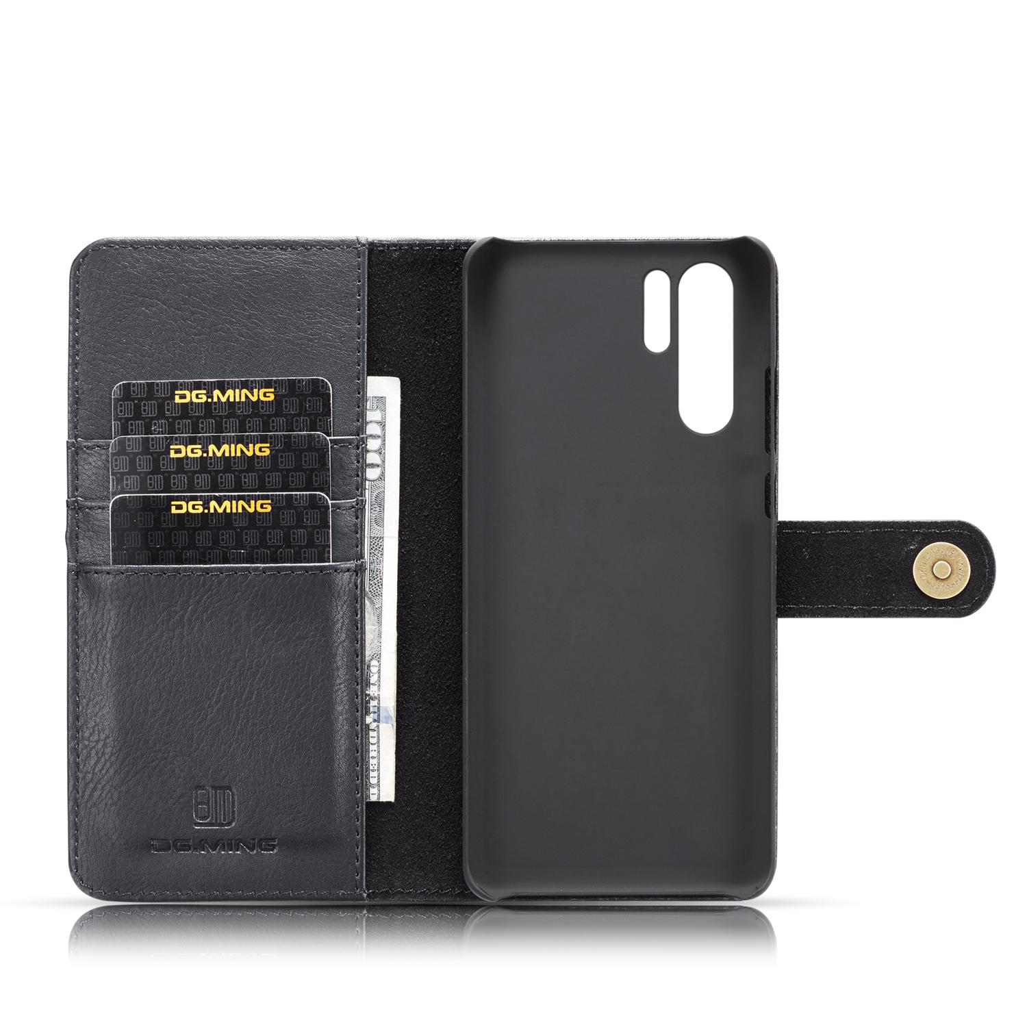 Étui portefeuille Magnet Wallet Huawei P30 Pro, Black