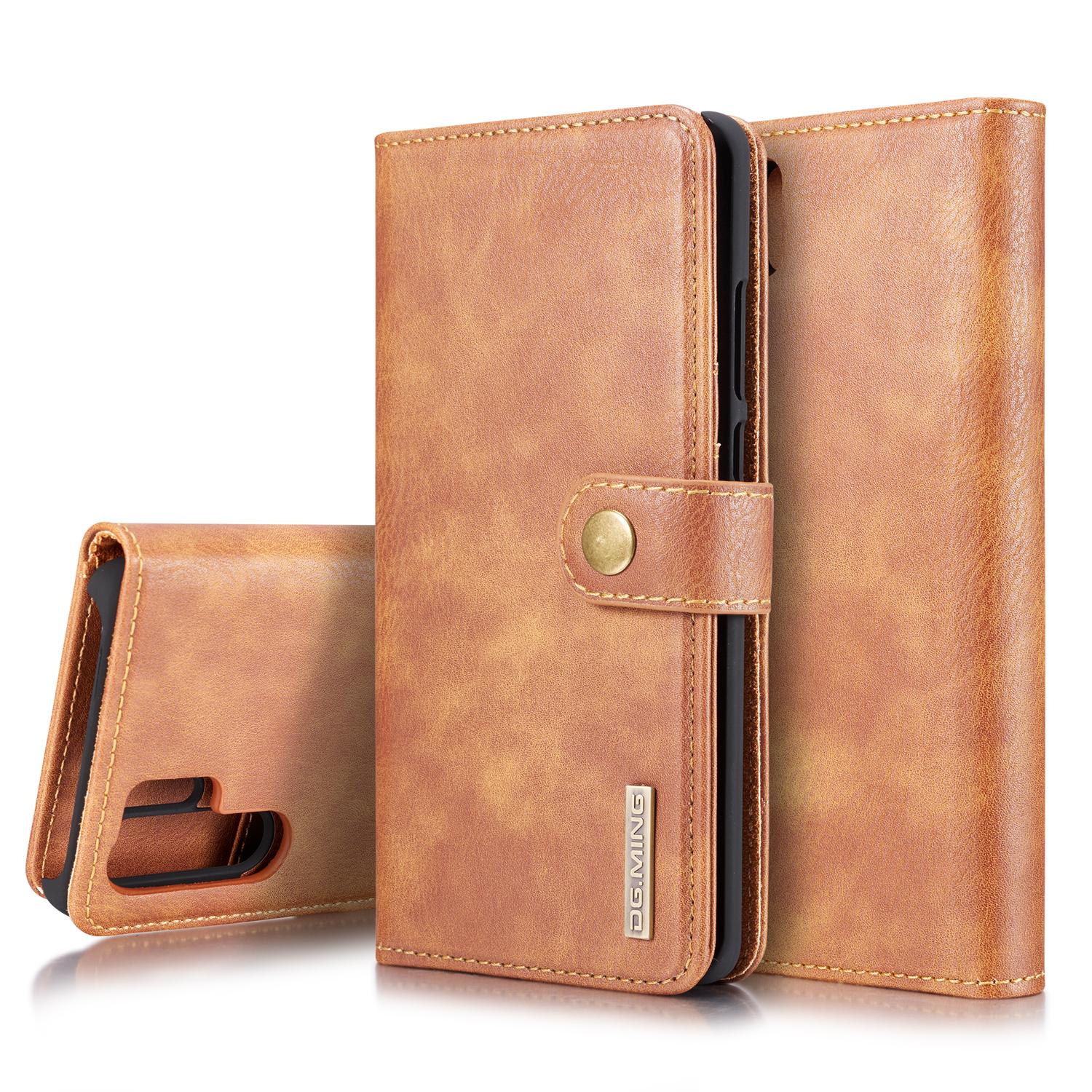 Étui portefeuille Magnet Wallet Huawei P30 Pro Cognac