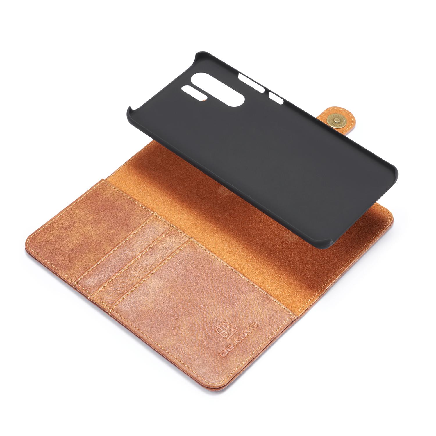 Étui portefeuille Magnet Wallet Huawei P30 Pro Cognac