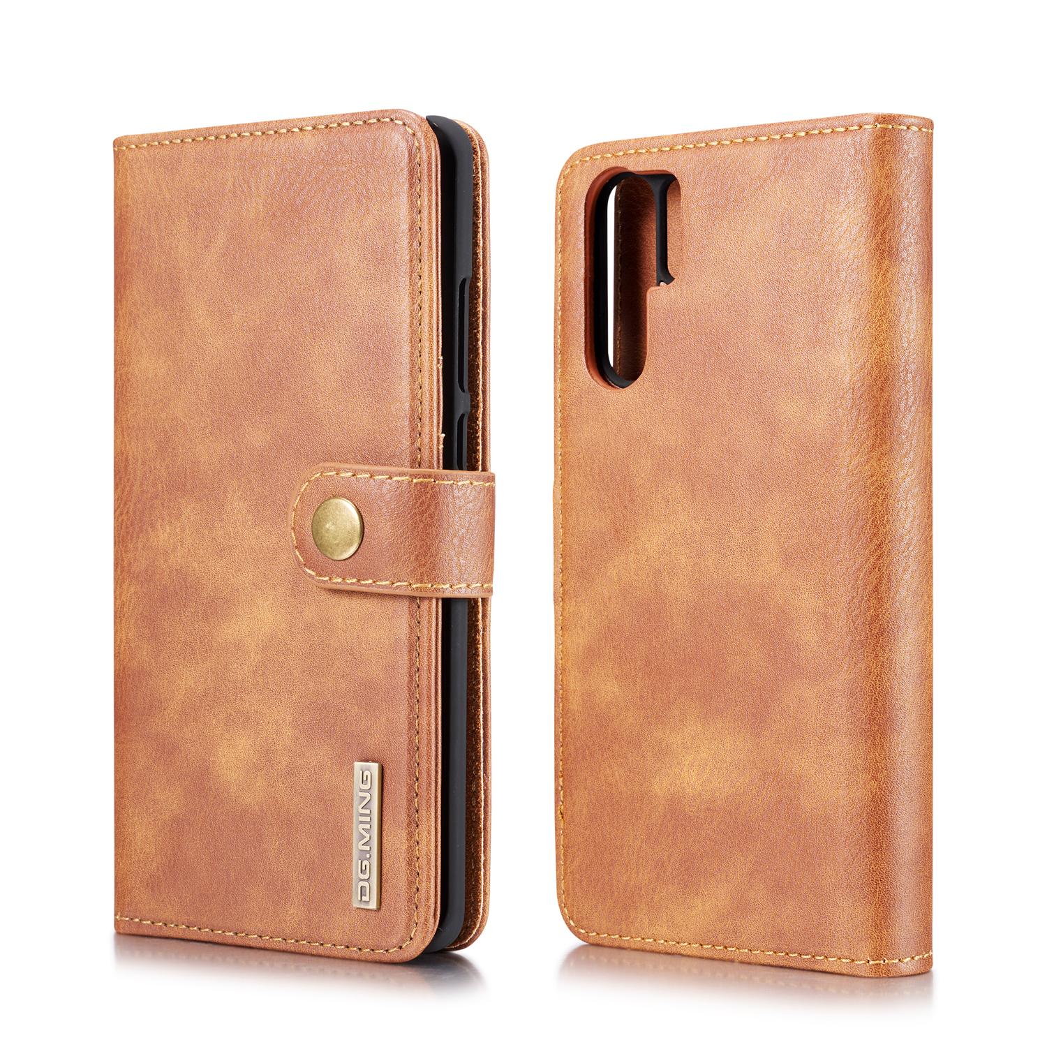 Étui portefeuille Magnet Wallet Huawei P30 Pro, Cognac