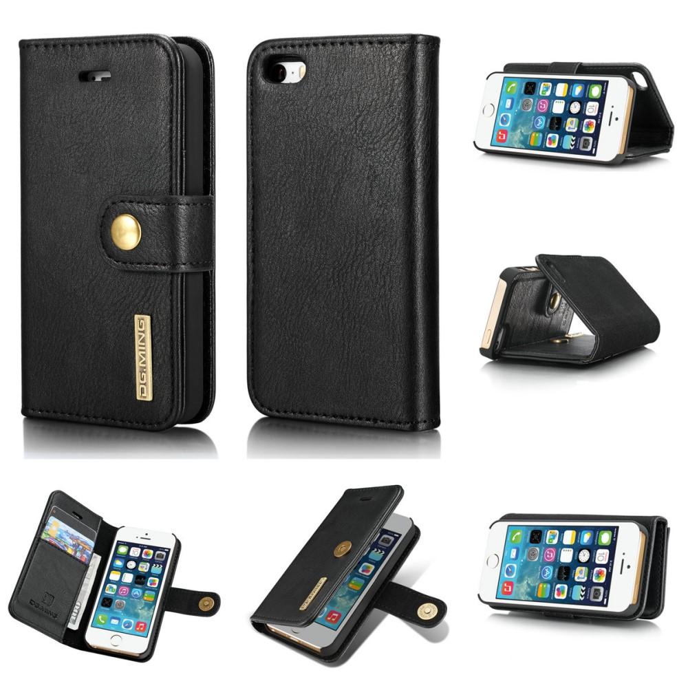 Étui portefeuille Magnet Wallet iPhone 5/5S/SE Black