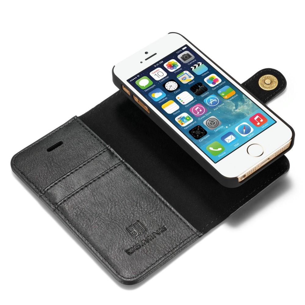 Étui portefeuille Magnet Wallet iPhone 5/5S/SE Black