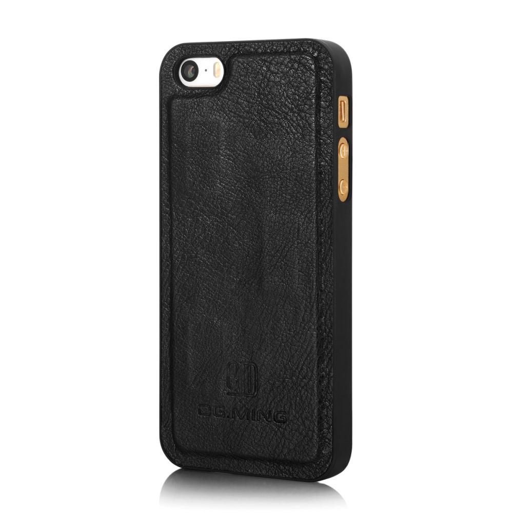 Étui portefeuille Magnet Wallet iPhone 5/5S/SE Black