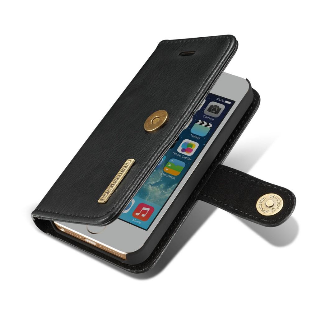 Étui portefeuille Magnet Wallet iPhone 5/5S/SE Black