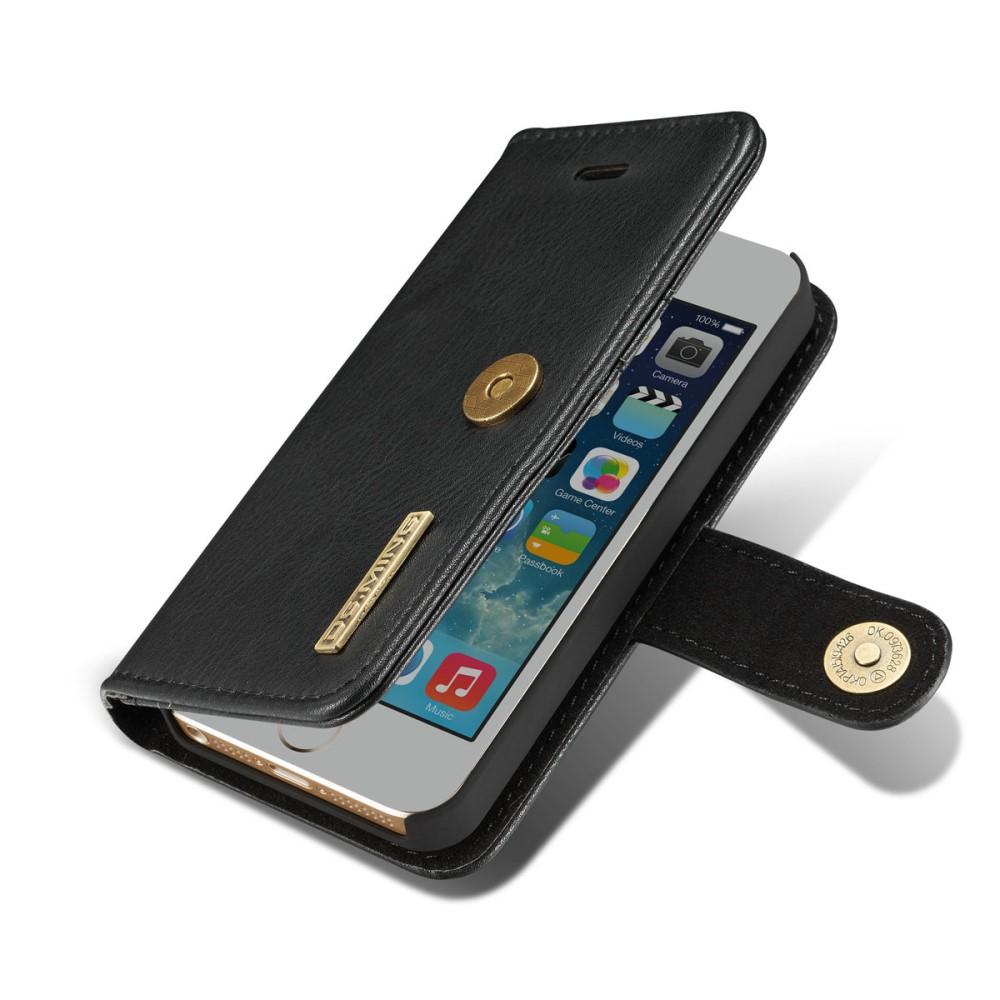 Étui portefeuille Magnet Wallet iPhone 5/5S/SE, Black