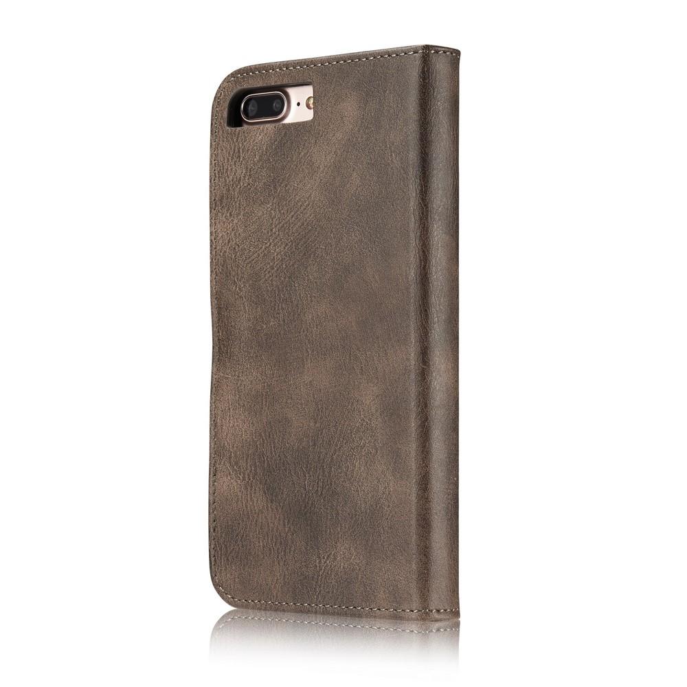 Étui portefeuille Magnet Wallet iPhone 7 Plus/8 Plus Brown