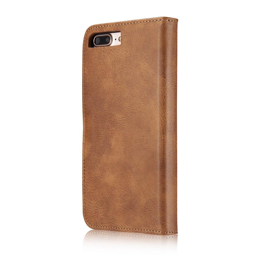 Étui portefeuille Magnet Wallet iPhone 7 Plus/iPhone 8 Plus, Cognac