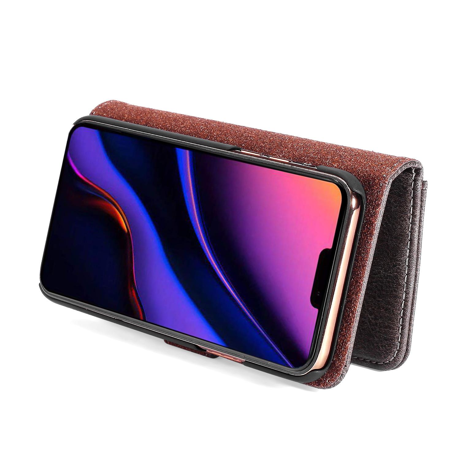 Étui portefeuille Magnet Wallet iPhone 11 Pro Max, Brown