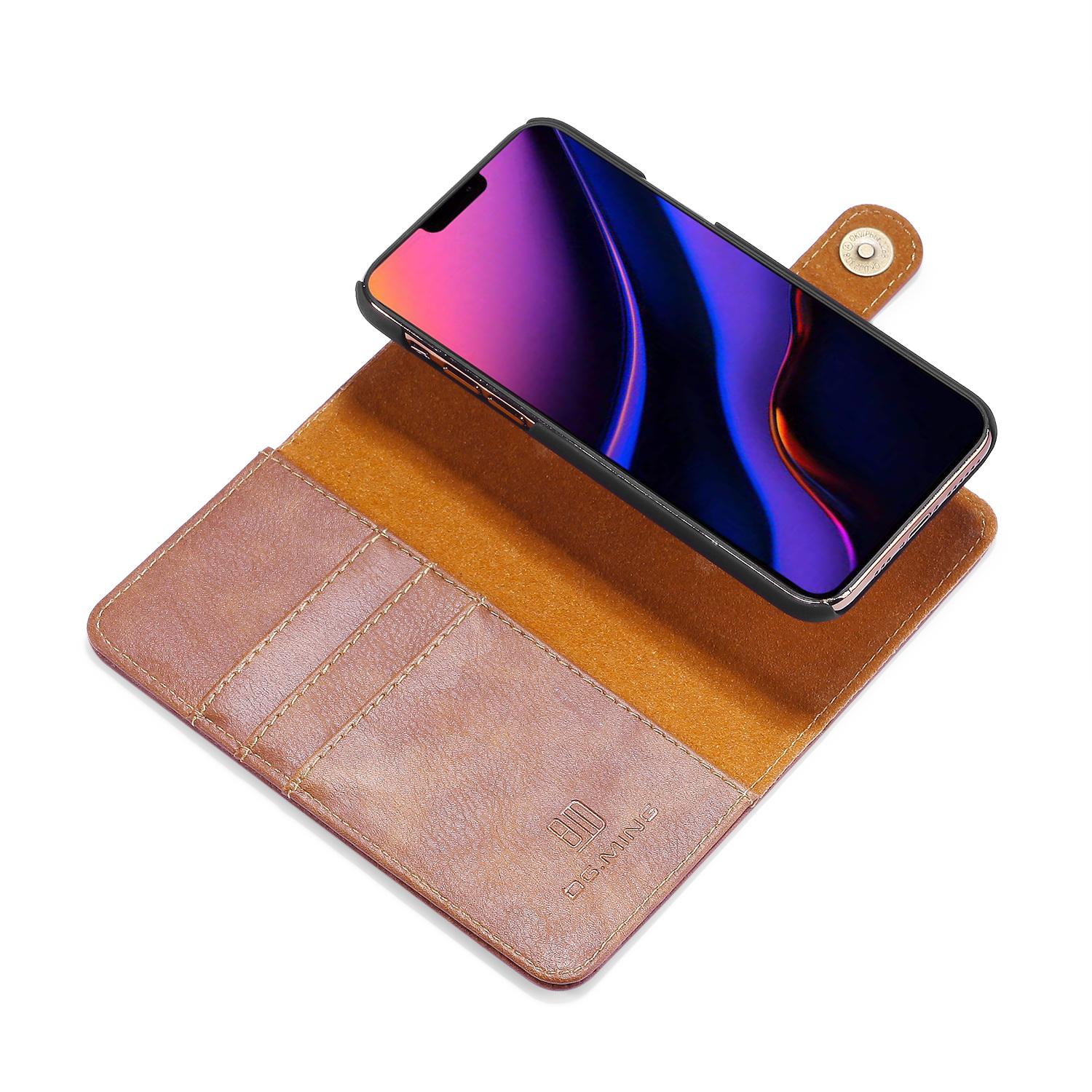 Étui portefeuille Magnet Wallet iPhone 11 Pro Max, Cognac