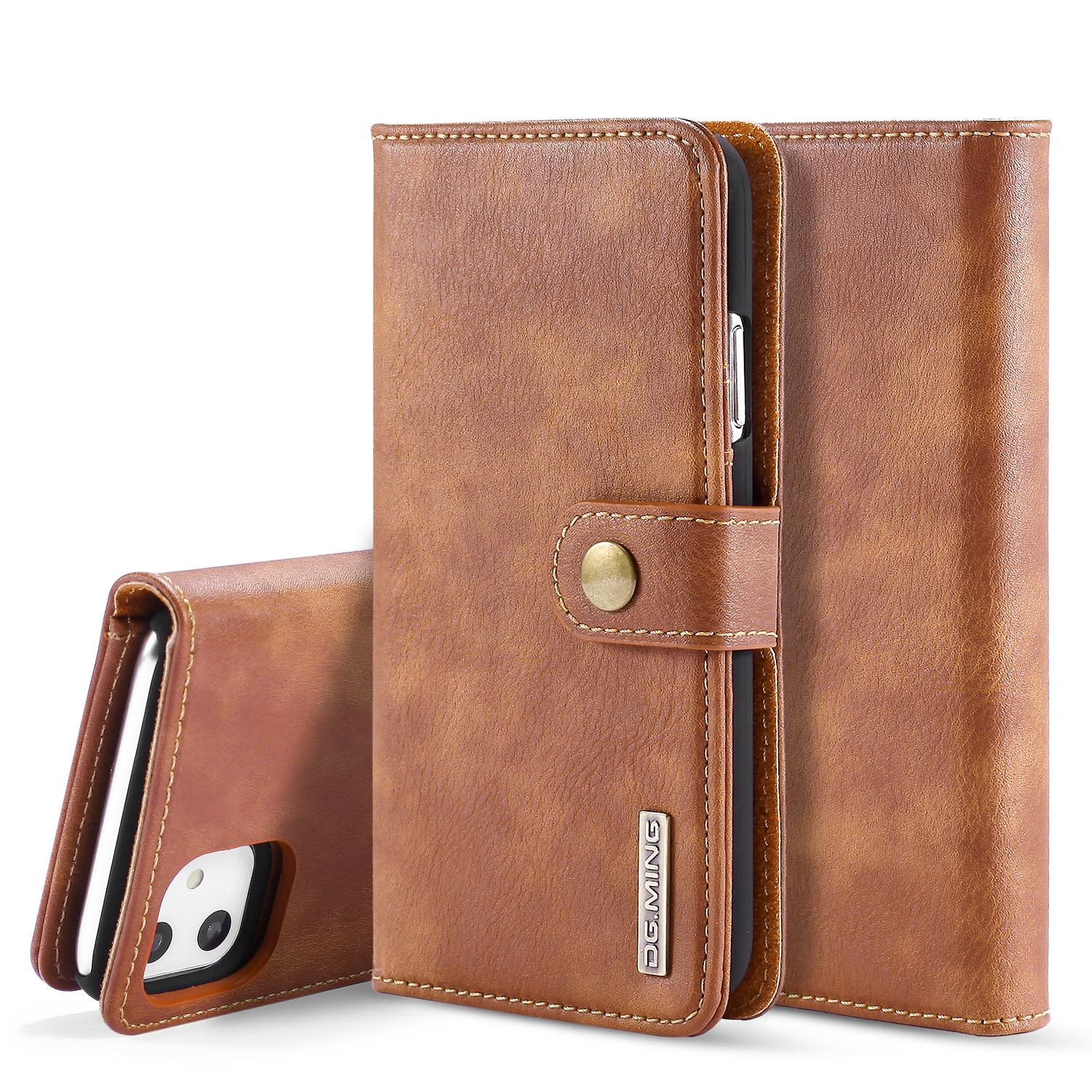 Étui portefeuille Magnet Wallet iPhone 11, Cognac
