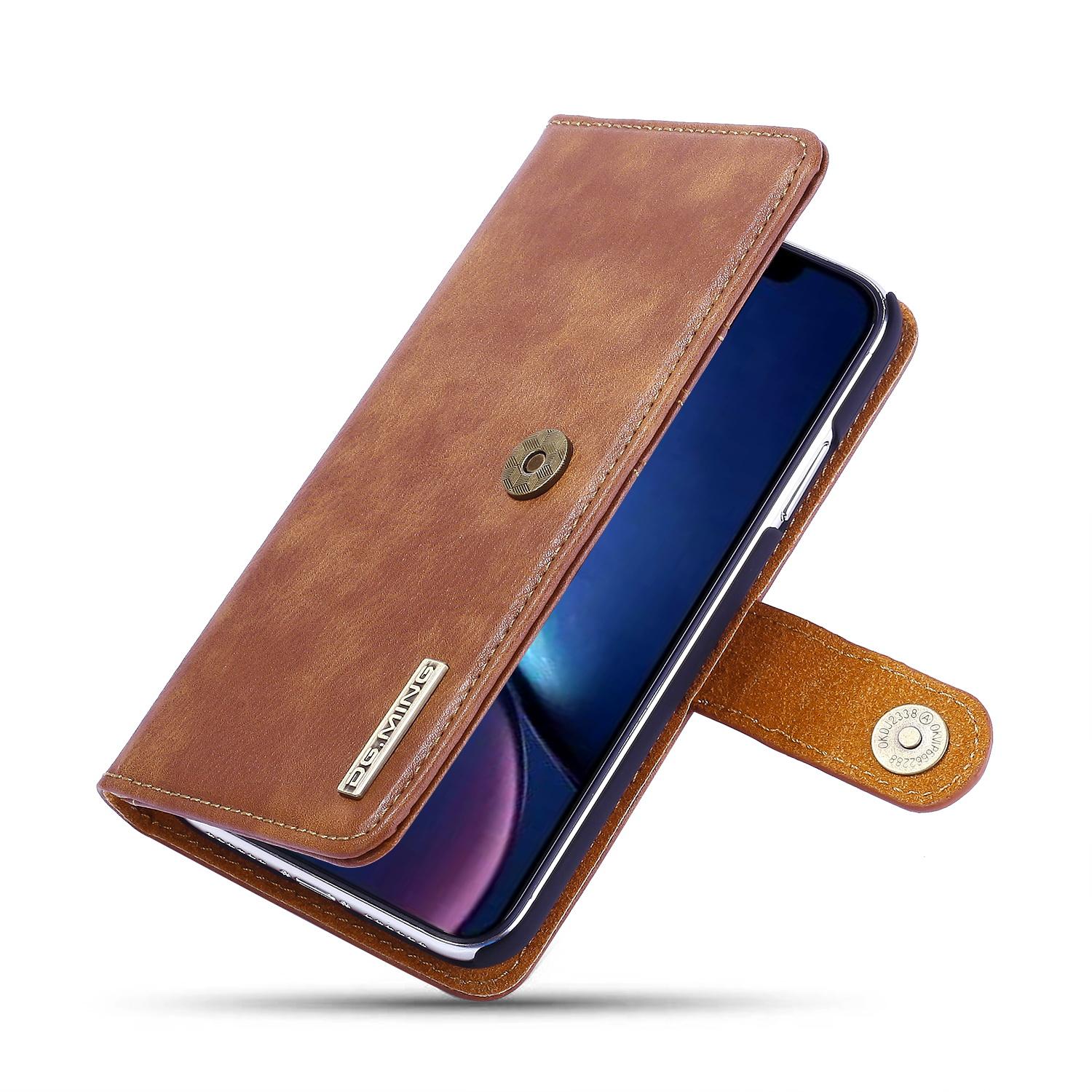 Étui portefeuille Magnet Wallet iPhone 11 Cognac