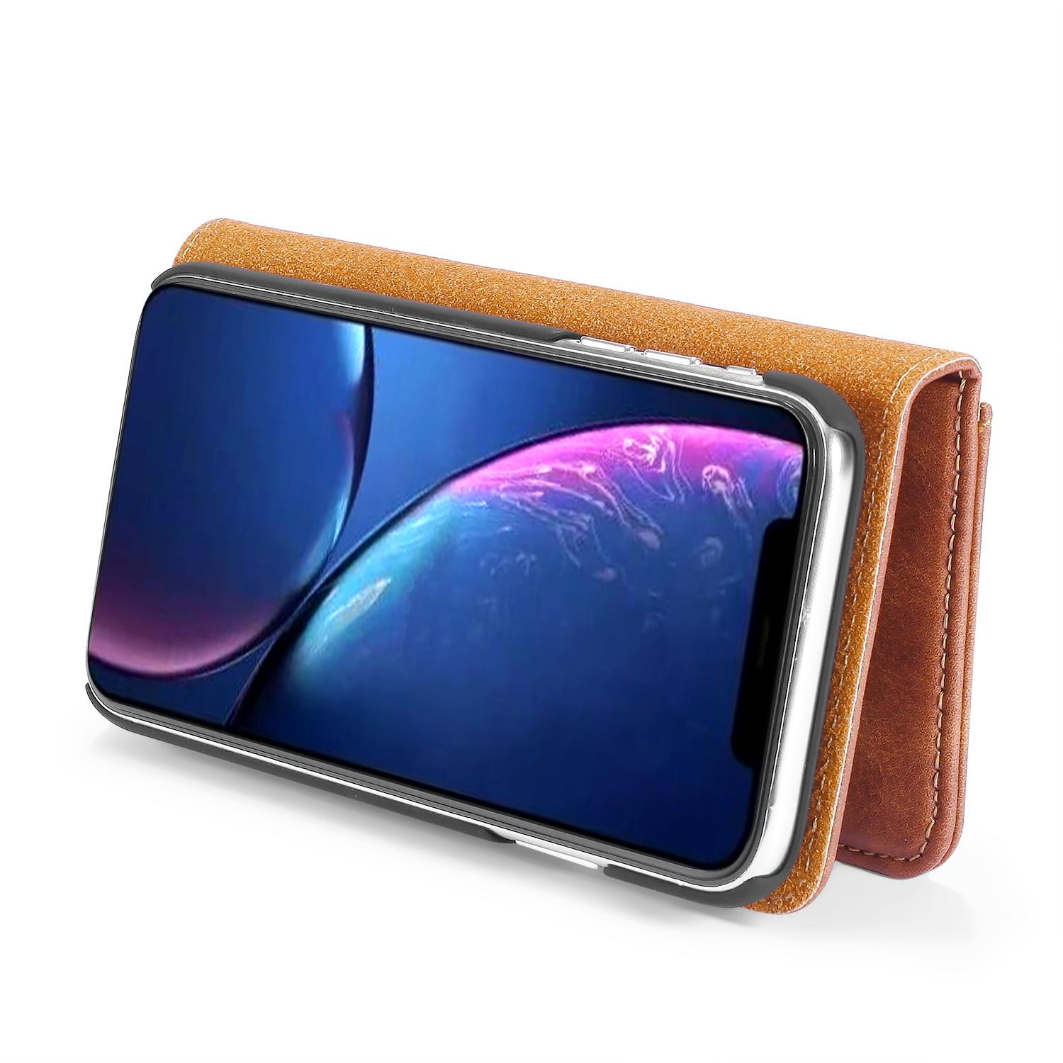 Étui portefeuille Magnet Wallet iPhone 11, Cognac