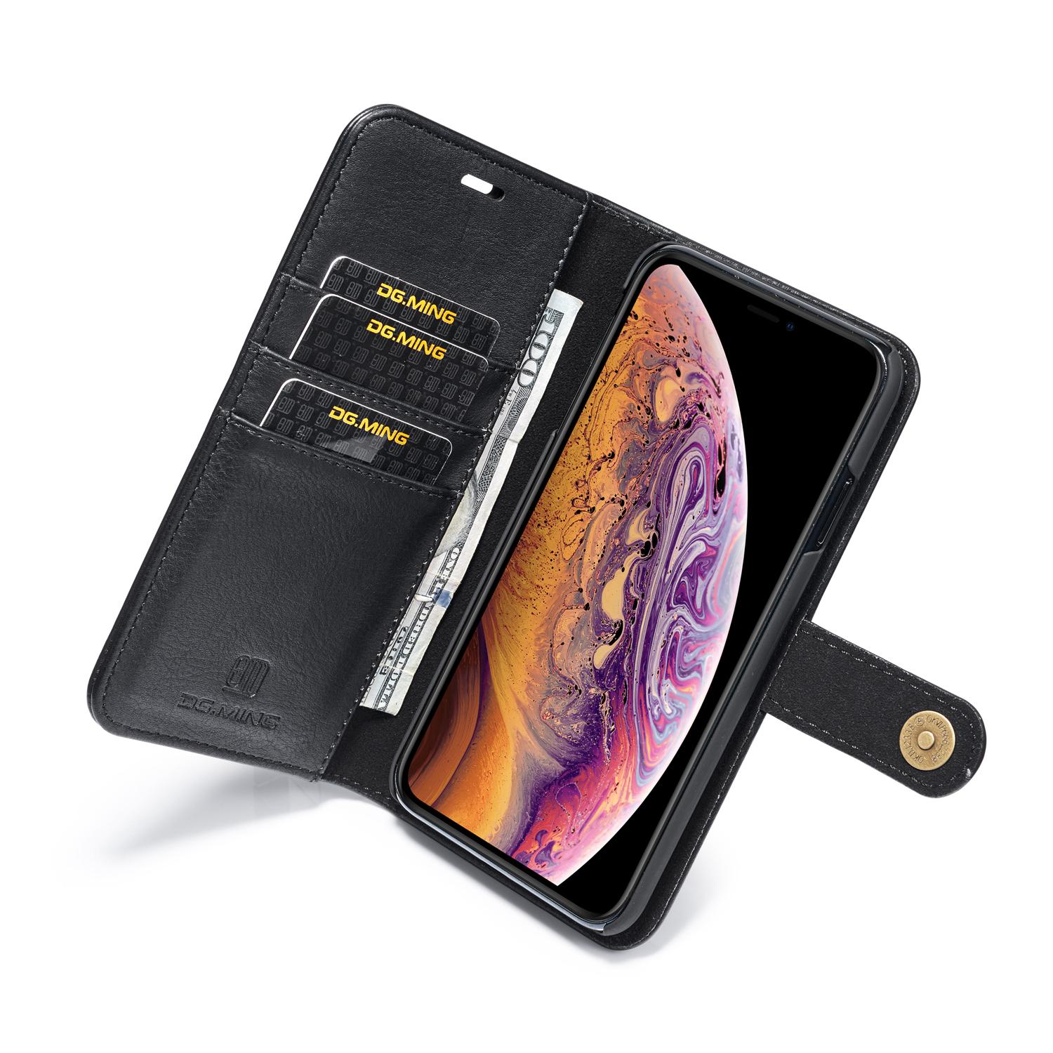 Étui portefeuille Magnet Wallet iPhone Xs Max Black