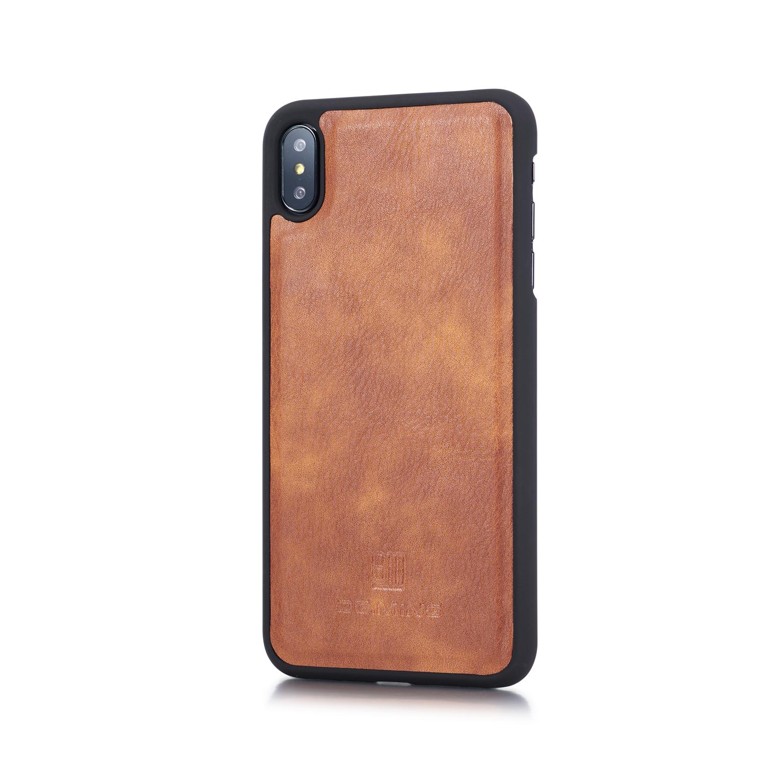 Étui portefeuille Magnet Wallet iPhone Xs Max, Cognac
