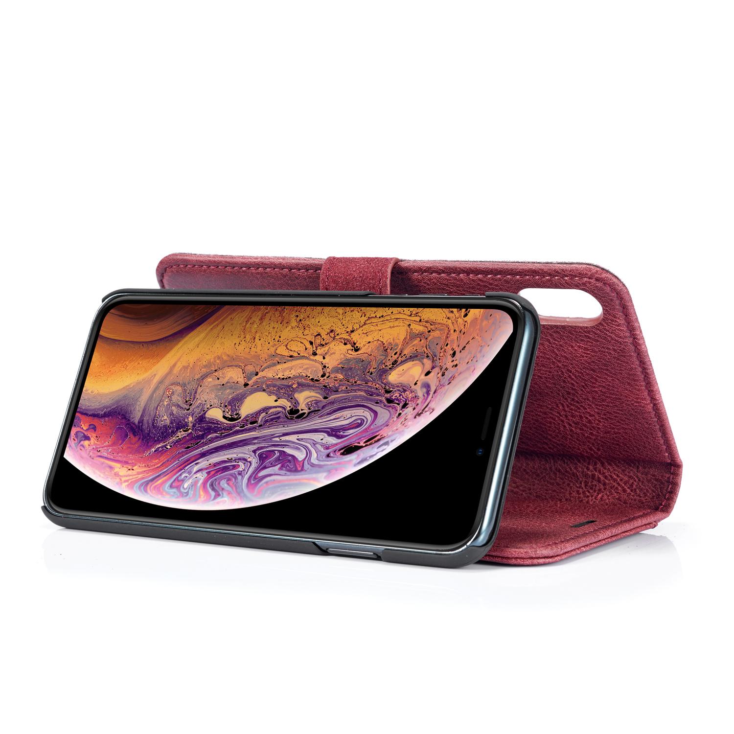 Étui portefeuille Magnet Wallet iPhone X/XS, Red