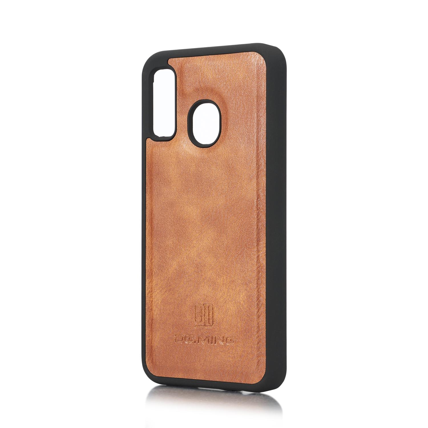 Étui portefeuille Magnet Wallet Samsung Galaxy A40, Cognac