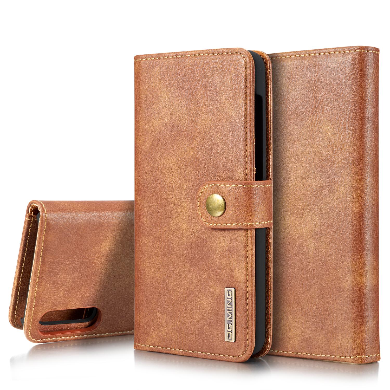 Étui portefeuille Magnet Wallet Samsung Galaxy A50, Cognac