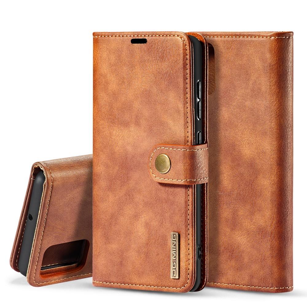 Étui portefeuille Magnet Wallet Samsung Galaxy A51, Cognac