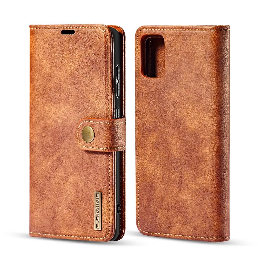Étui portefeuille Magnet Wallet Samsung Galaxy A51, Cognac