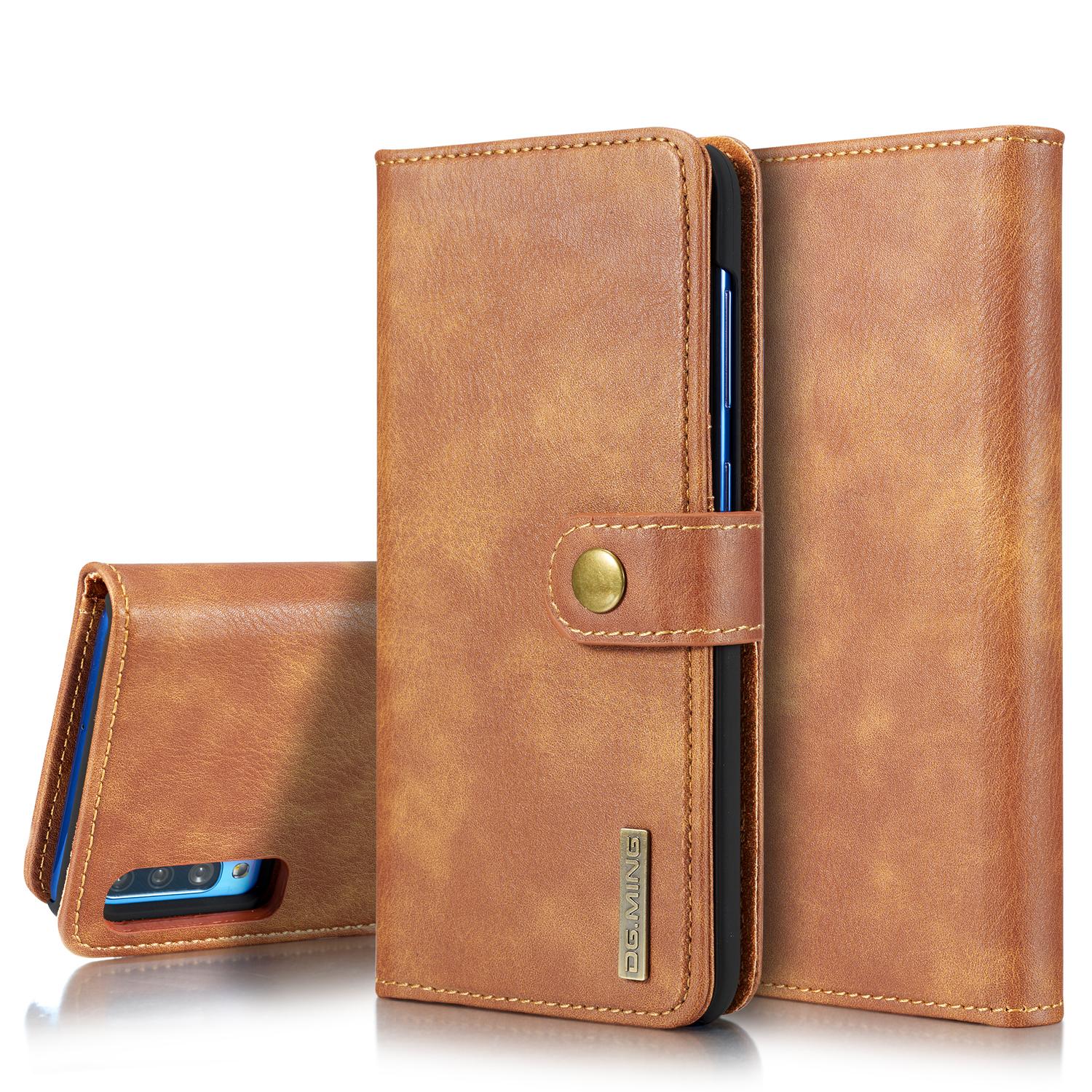 Étui portefeuille Magnet Wallet Samsung Galaxy A70 Cognac