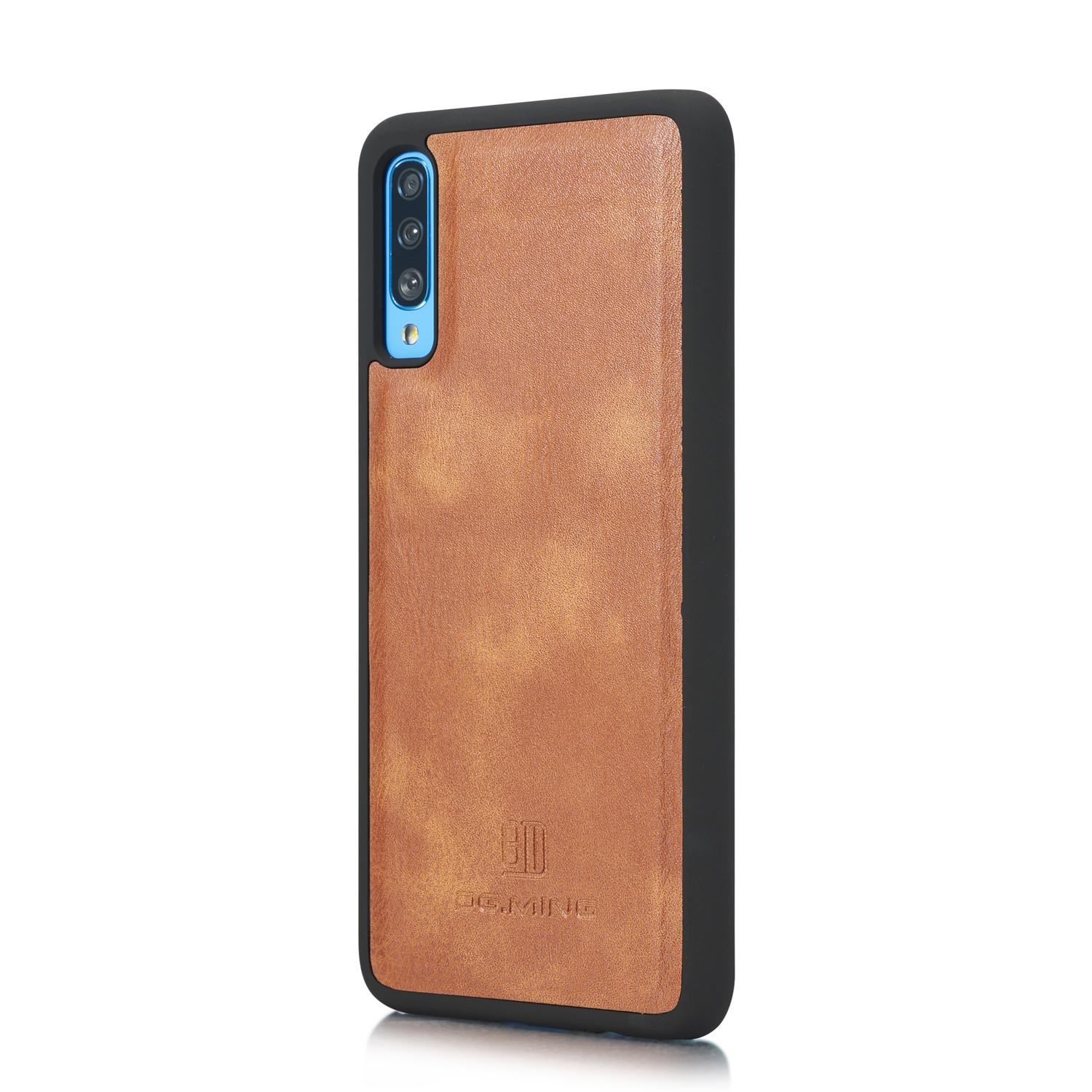 Étui portefeuille Magnet Wallet Samsung Galaxy A70, Marron
