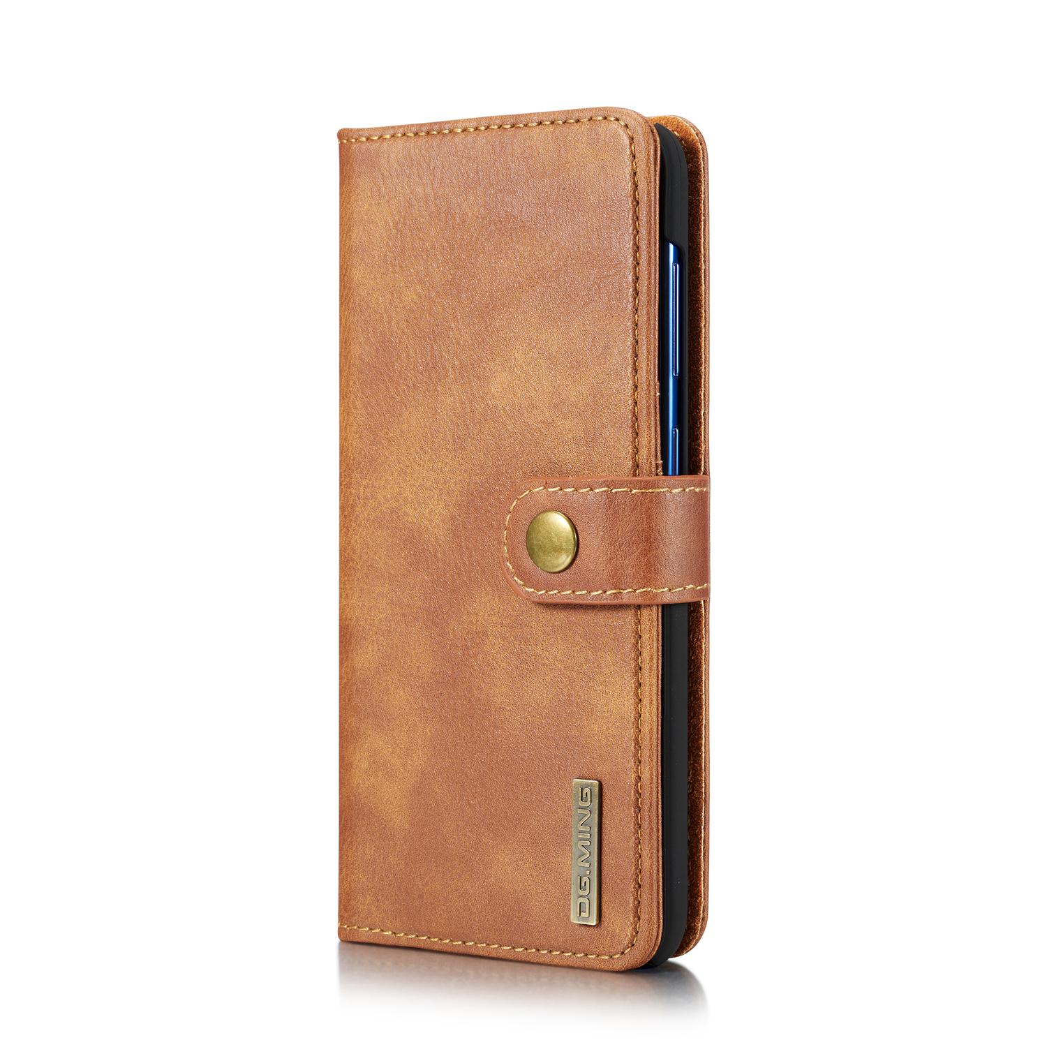 Étui portefeuille Magnet Wallet Samsung Galaxy A70, Marron