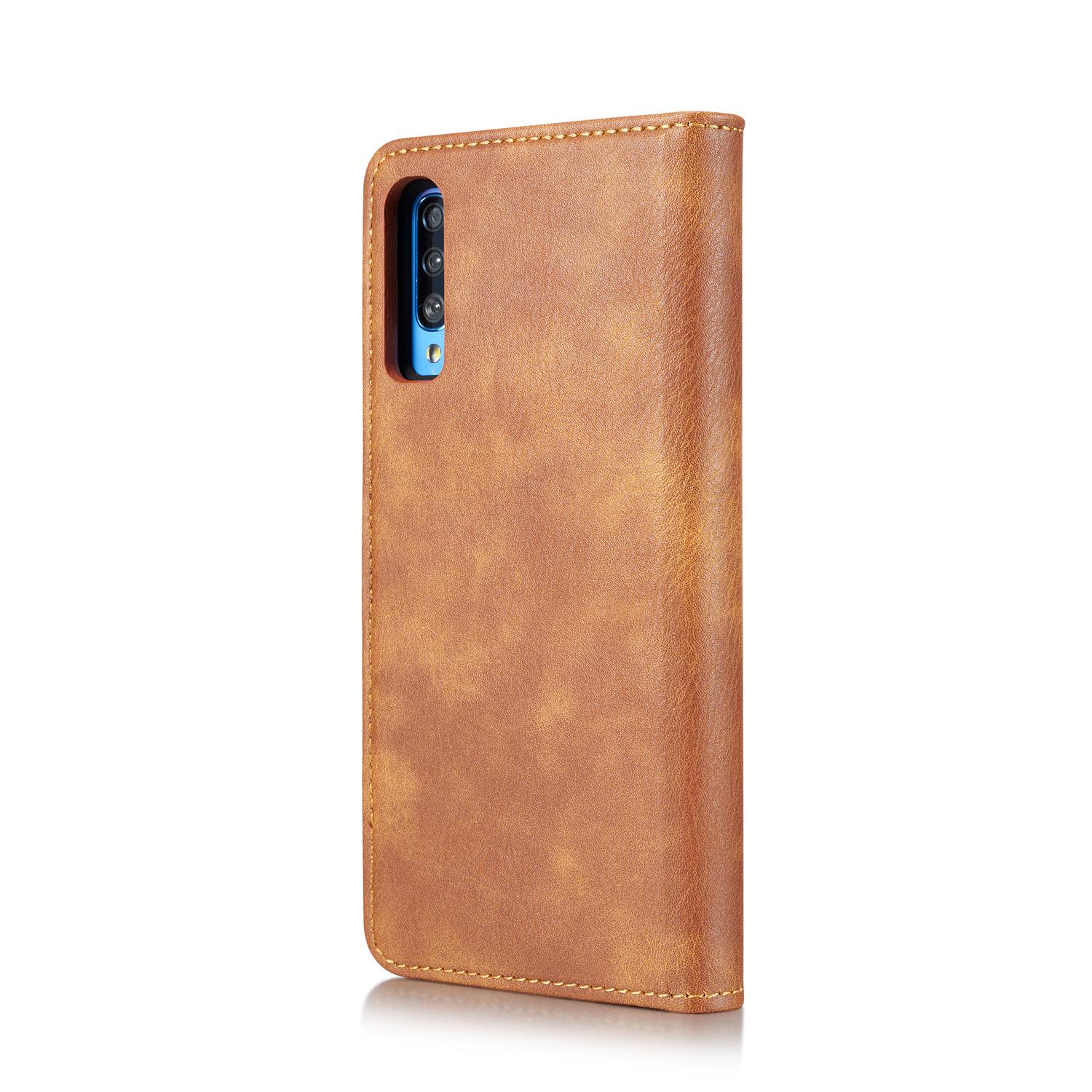 Étui portefeuille Magnet Wallet Samsung Galaxy A70, Marron