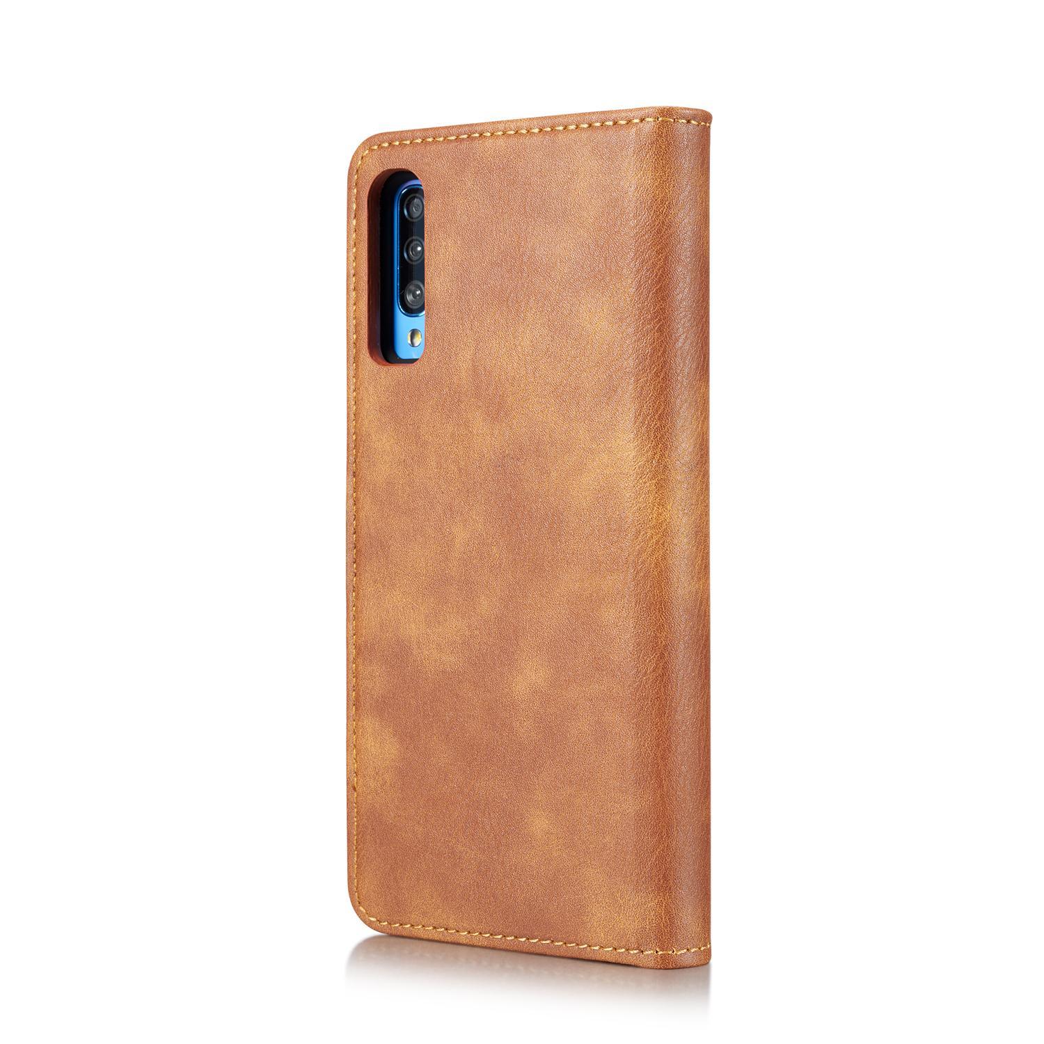 Étui portefeuille Magnet Wallet Samsung Galaxy A70 Cognac