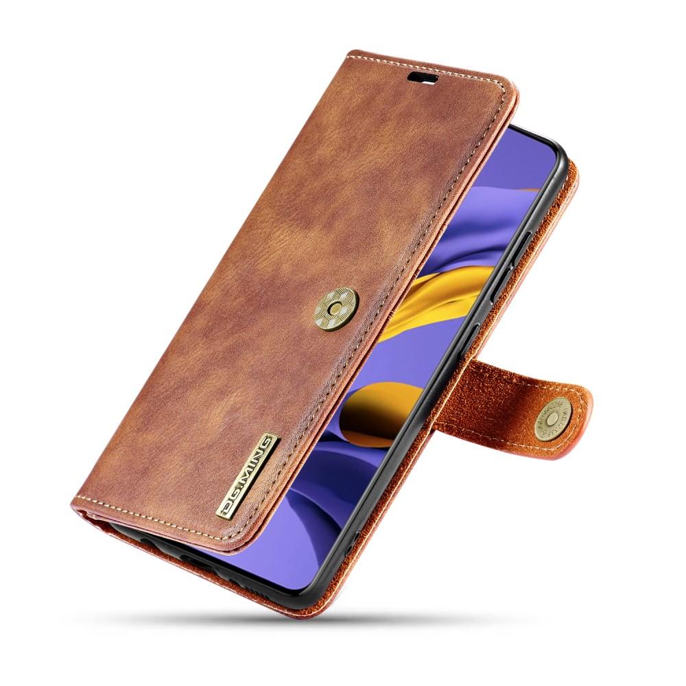 Étui portefeuille Magnet Wallet Samsung Galaxy A71, Cognac