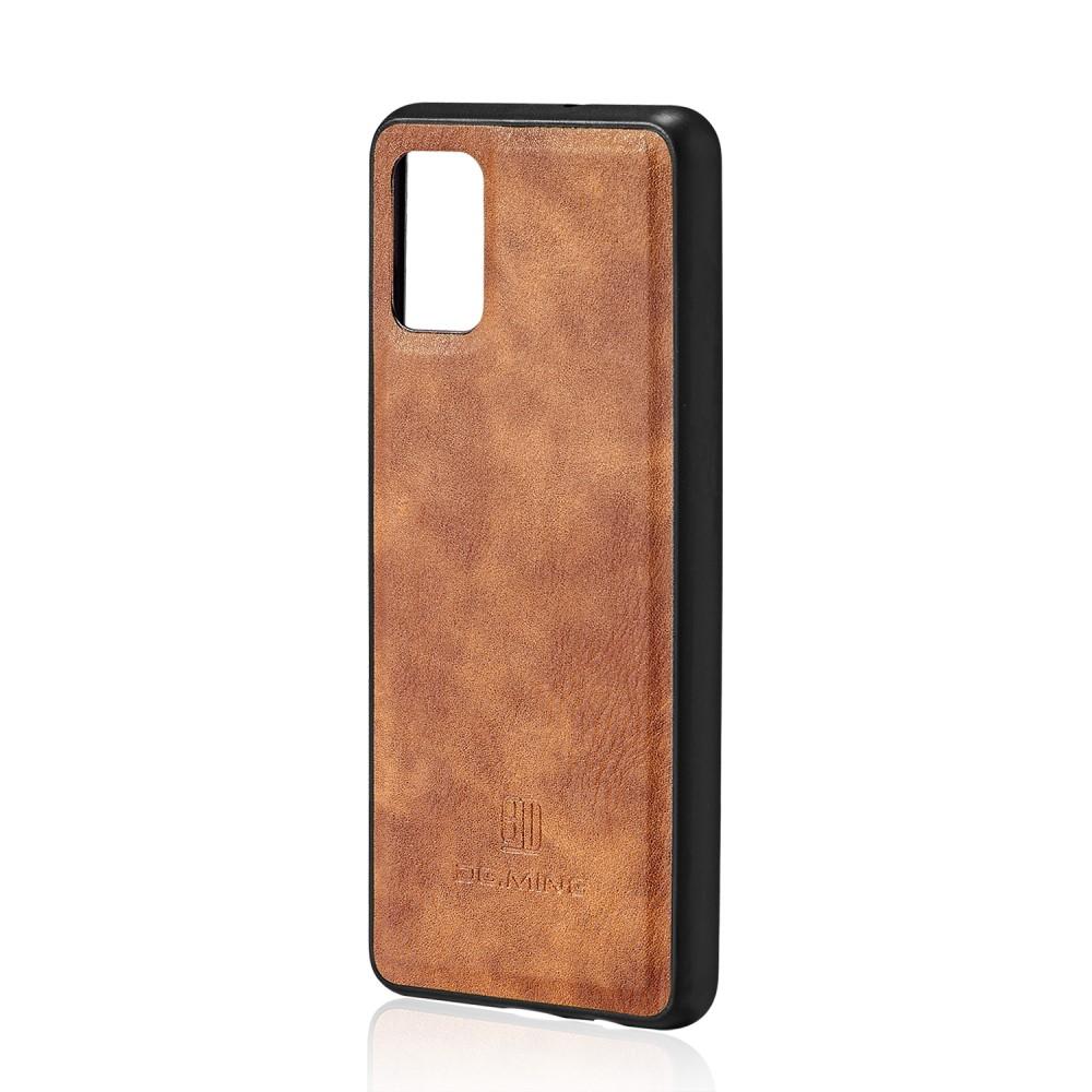 Étui portefeuille Magnet Wallet Samsung Galaxy A71, Cognac