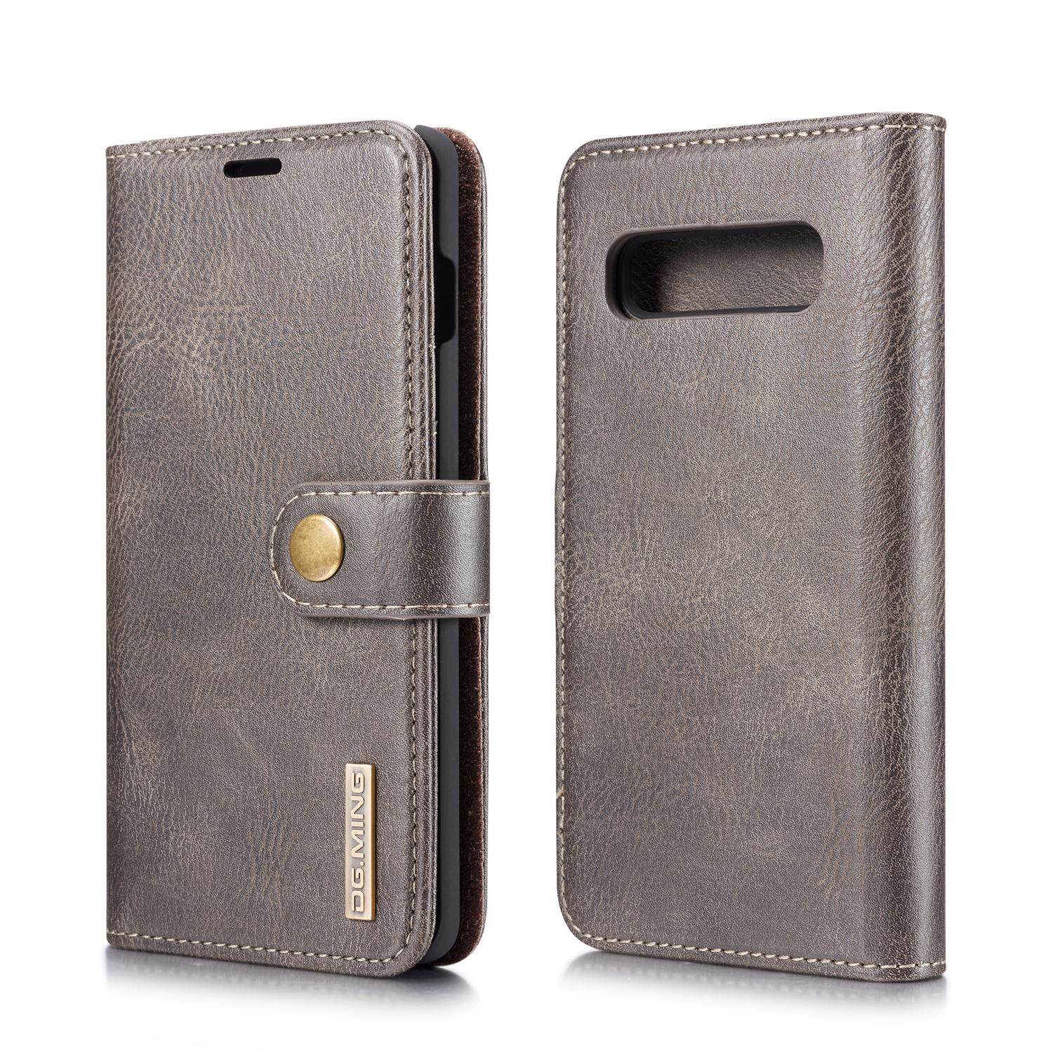 Étui portefeuille Magnet Wallet Samsung Galaxy S10 Plus Brown