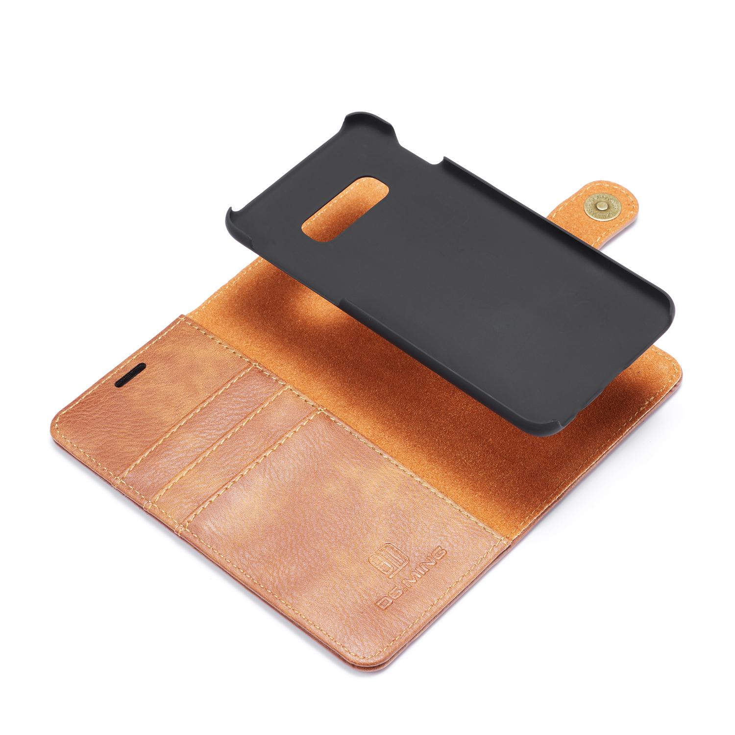 Étui portefeuille Magnet Wallet Samsung Galaxy S10e Cognac