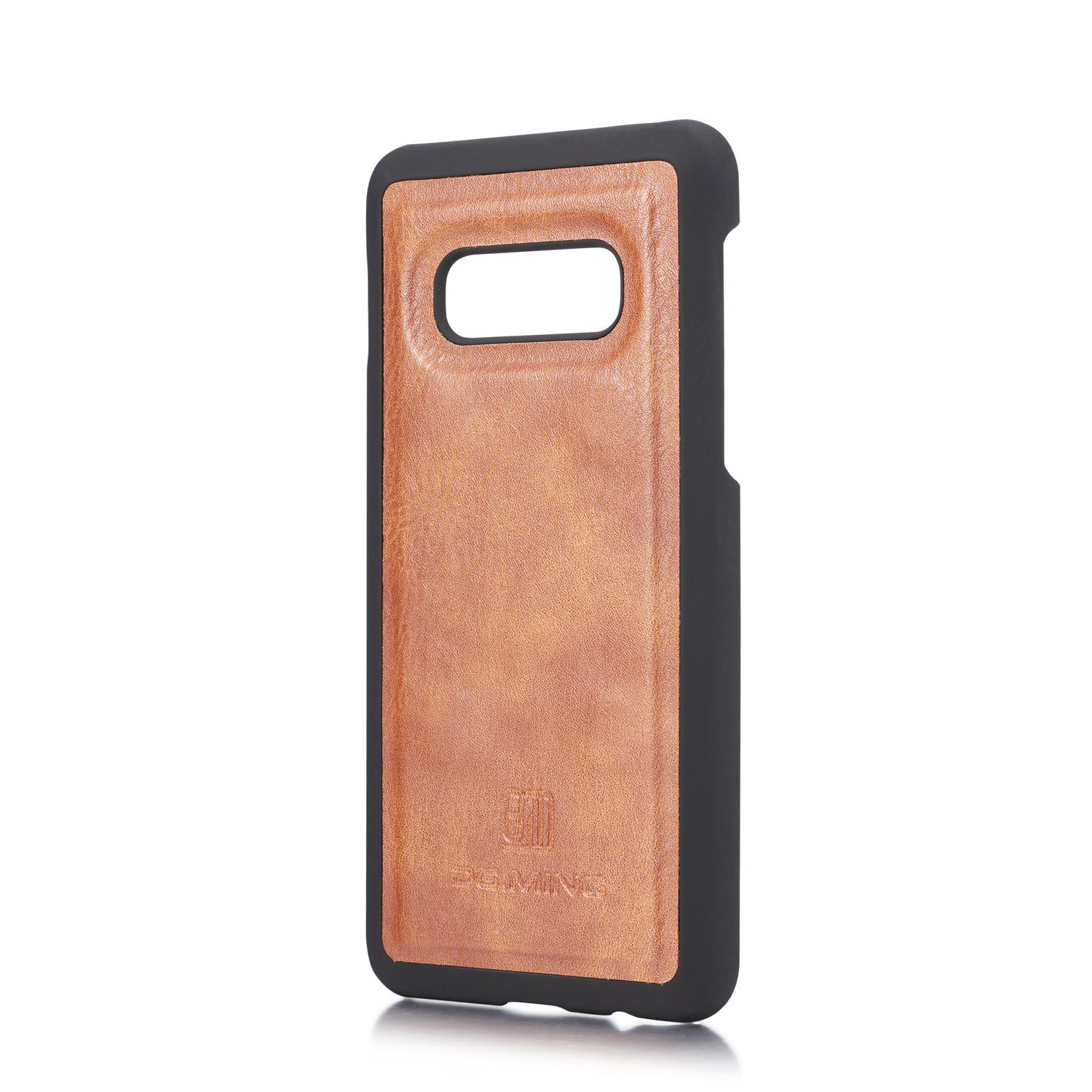 Étui portefeuille Magnet Wallet Samsung Galaxy S10e Cognac