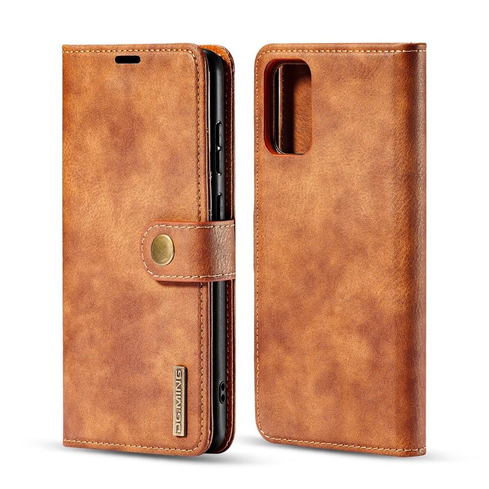 Étui portefeuille Magnet Wallet Samsung Galaxy S20, Cognac