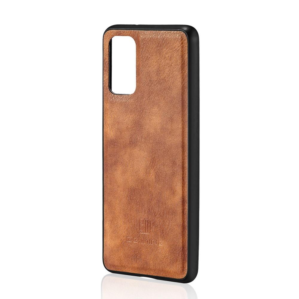 Étui portefeuille Magnet Wallet Samsung Galaxy S20 Cognac