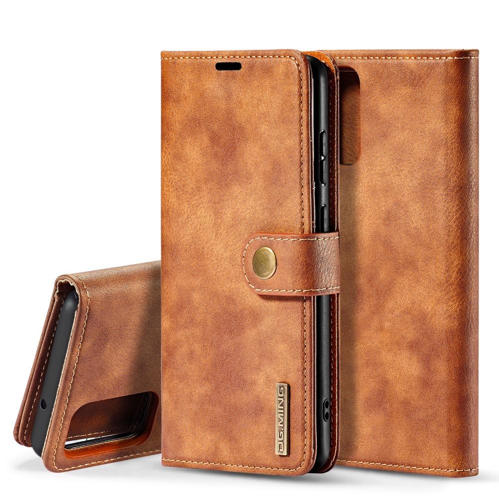 Étui portefeuille Magnet Wallet Samsung Galaxy S20 Ultra, Cognac